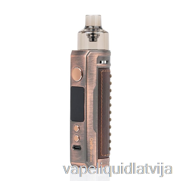 Voopoo Drag X 80w Pod Mod Kit Bronze Knight Vape šķidrums